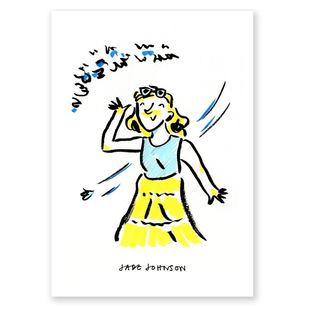 Live portrait drawing